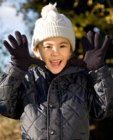 Ocieplane rękawiczki włóczkowe RESULT® THINSULATE™ dla dziecka
