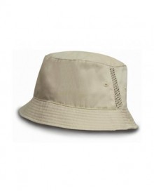 DELUXE WASHED COTTON BUCKET HAT WITH SIDE MESH PANELS RC045X 10.RE.4.J17