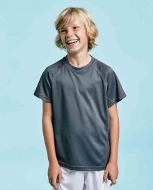 Szybkoschnący T-shirt ROLY® Monte Carlo dla dziecka