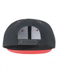 Kontrastowa czapka z prostym daszkiem RESULT® Bronx Snapback