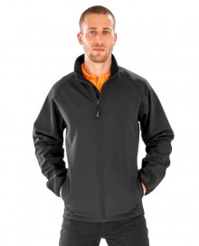 MEN`S RECYCLED 2-LAYER PRINTABLE SOFTSHELL JACKET R901M 02.RE.2.R68