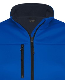 Klasyczny softshell z recyklingu James-Nicholson® z 3 kieszeniami dla pani