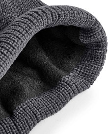 Niska czapka beanie Beechfield® ocieplona polarem