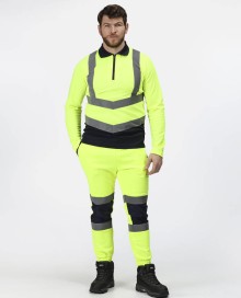 Szybkoschnące odblaskowe polo REGATTA® z długimi rękawami dla pana