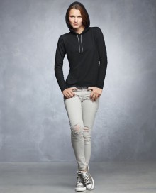 Koszulka z kapturem ANVIL® Fashion Basic dla pani