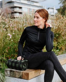 WOMEN`S MILANO 1/4 ZIP PULLOVER HXR-1W 03.ST.1.0F4