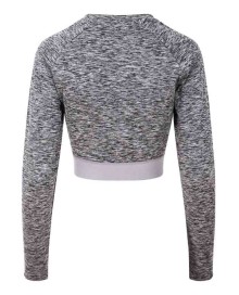 Krótki top z długimi rękawami AWDis COOL® Dynamic Cool™ dla pani