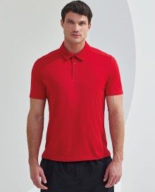 Lekkie szybkoschnące polo panelowe TRIDRI® dla pana