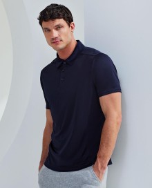 Lekkie szybkoschnące polo panelowe TRIDRI® dla pana