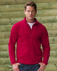 Mikropolar z krótkim zamkiem RUSSELL® dla pana