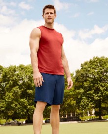Antybakteryjna szybkoschnąca koszulka bez rękawów GILDAN® dla pana