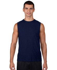 Antybakteryjna szybkoschnąca koszulka bez rękawów GILDAN® dla pana