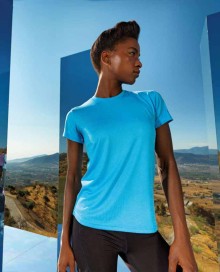 Lekka szybkoschnąca koszulka TRIDRI® dla pani