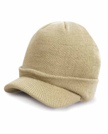 Włóczkowa czapka z daszkiem RESULT® Esco Army