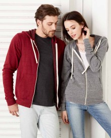 Rozpinana bluza z kapturem BELLA+CANVAS® dla pana