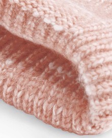 Beanie Beechfield® Chunky z dzierganą patką (recykling)