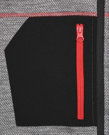 Melanżowy polar z kontrastem James-Nicholson® dla pani