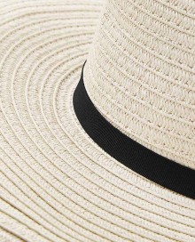 Kapelusz słomkowy z szerokim rondem BEECHFIELD® Marbella dla pani Kapelusz słomkowy z szerokim rondem BEECHFIELD® Marbella dla pani