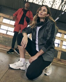 Szybkoschnąca kontrastowa bluza sportowa Just Hoods® unisex Szybkoschnąca kontrastowa bluza sportowa Just Hoods® unisex