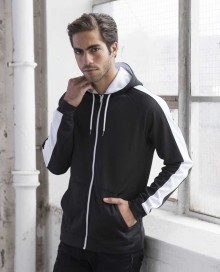Szybkoschnąca kontrastowa bluza sportowa Just Hoods® unisex Szybkoschnąca kontrastowa bluza sportowa Just Hoods® unisex