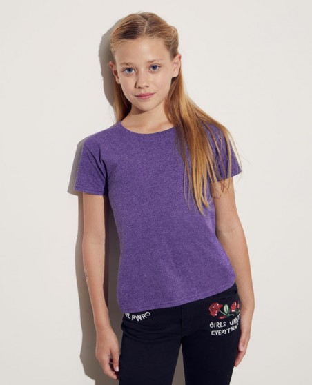 Lekka koszulka FRUIT OF THE LOOM® Iconic® dla dziewczynki