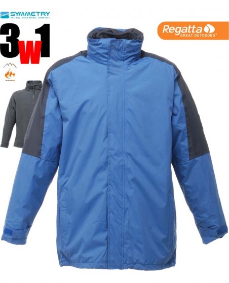 Przeciwdeszczowa kurtka systemowa 3 w 1 REGATTA® Defender III dla pana