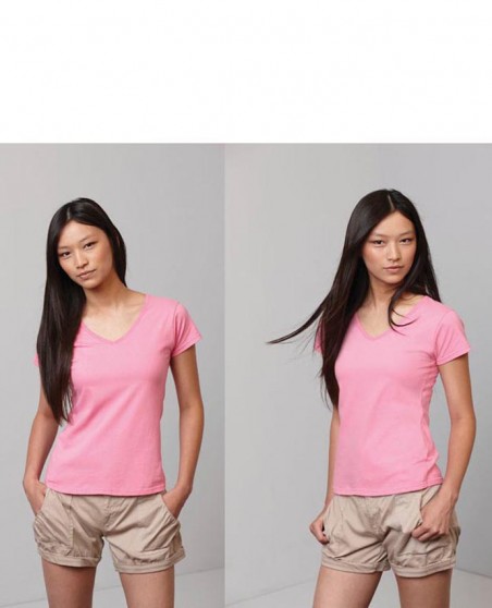 Koszulka GILDAN® Soft Style V dla pani
