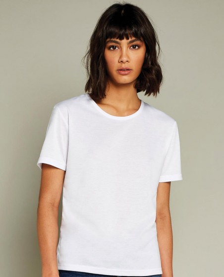 Biała szybkoschnąca gruba koszulka XPRES® dla pani