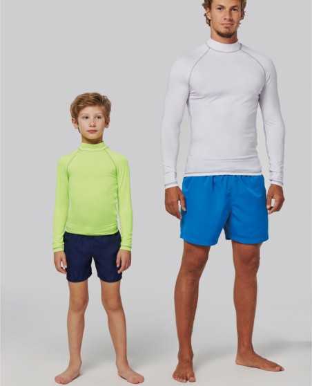 Szybkoschnący T-shirt surfingowy z długimi rękawami PROACT® dla dziecka