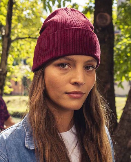 Czapka beanie Atlantis® Nelson z bawełny organicznej