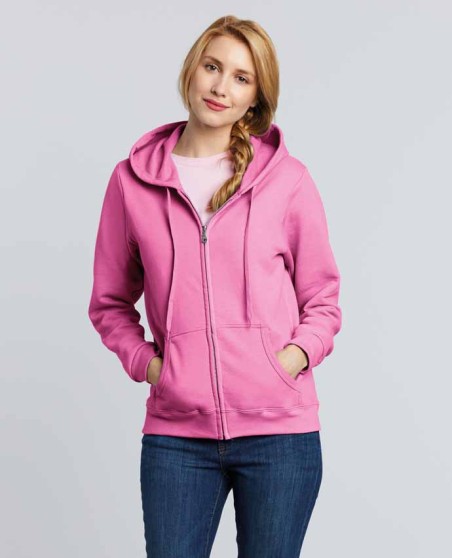 Rozpinana bluza z kapturem GILDAN® dla pani
