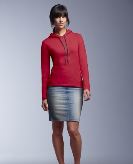 Koszulka z kapturem ANVIL® Fashion Basic dla pani