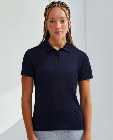 Lekkie szybkoschnące polo panelowe TRIDRI® dla pani