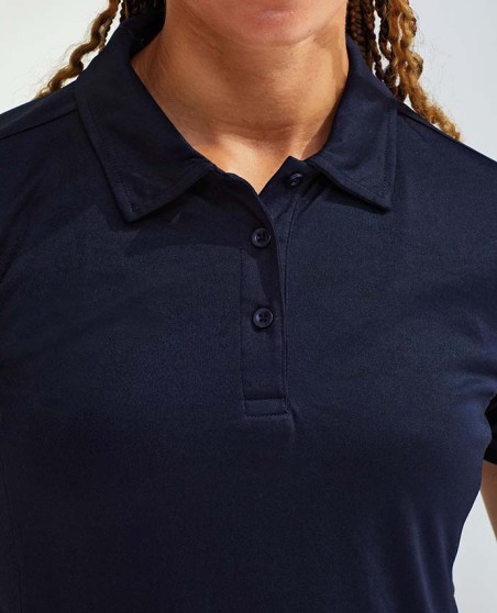 Lekkie szybkoschnące polo panelowe TRIDRI® dla pani