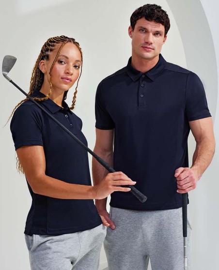 Lekkie szybkoschnące polo panelowe TRIDRI® dla pani