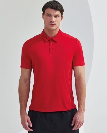 Lekkie szybkoschnące polo panelowe TRIDRI® dla pana