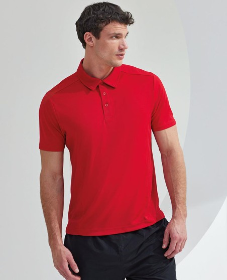 Lekkie szybkoschnące polo panelowe TRIDRI® dla pana