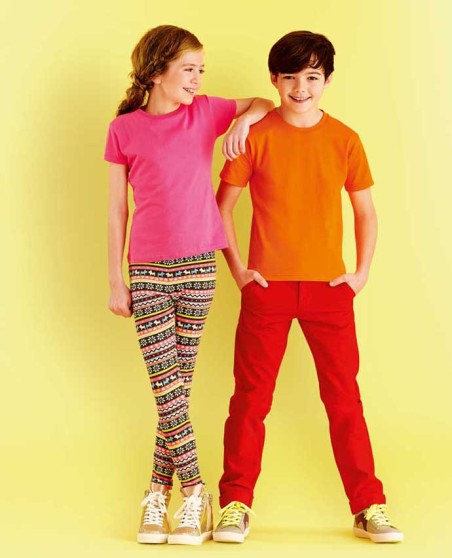 Koszulka FRUIT OF THE LOOM® Sofspun® dla dziewczynki