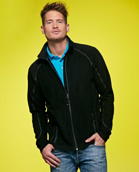 Fakturowany polar James & Nicholson® dla pana