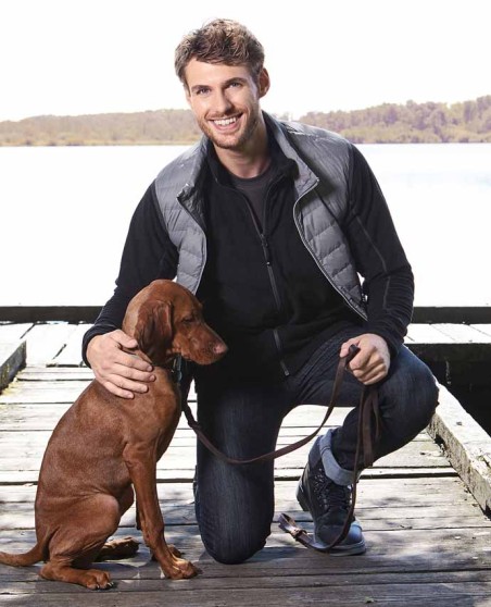 Fakturowany polar James & Nicholson® dla pana