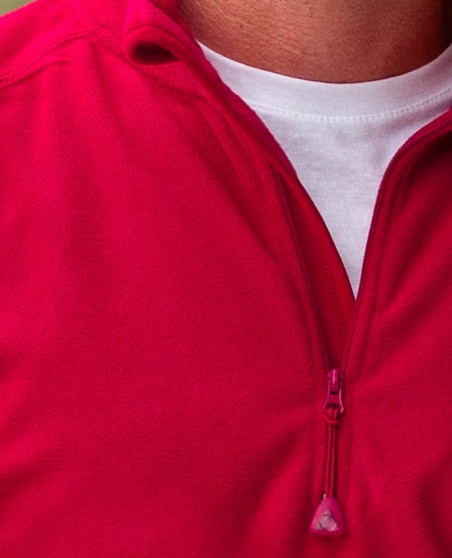 Mikropolar z krótkim zamkiem RUSSELL® dla pana