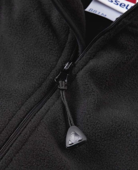 Mikropolar z krótkim zamkiem RUSSELL® dla pana