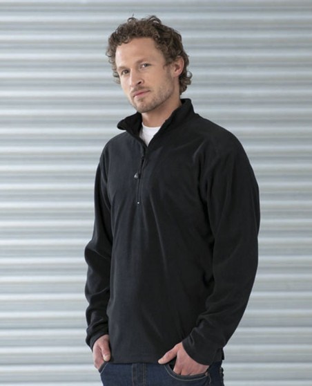 Mikropolar z krótkim zamkiem RUSSELL® dla pana