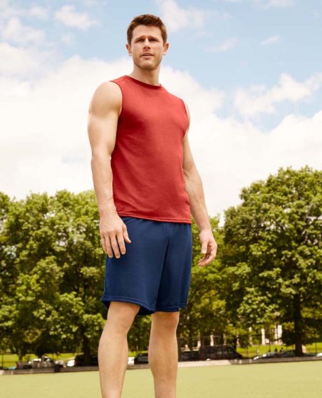 Antybakteryjna szybkoschnąca koszulka bez rękawów GILDAN® dla pana