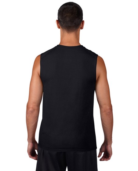 Antybakteryjna szybkoschnąca koszulka bez rękawów GILDAN® dla pana