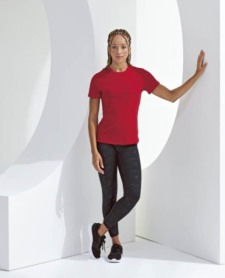 Lekka szybkoschnąca koszulka TRIDRI® dla pani