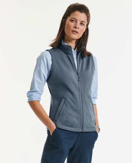Dwuwarstwowa kamizelka softshell RUSSELL® dla pani