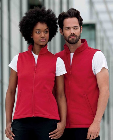 Dwuwarstwowa kamizelka softshell RUSSELL® dla pani