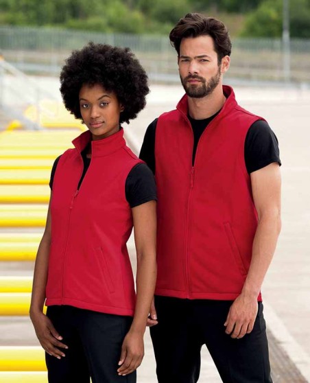 Dwuwarstwowa kamizelka softshell RUSSELL® dla pani