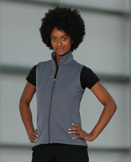 Dwuwarstwowa kamizelka softshell RUSSELL® dla pani